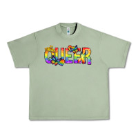 Oil Green queer pride lgbtq Urban Heavy Tee - texasbilliewilder