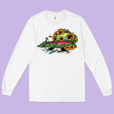 Virginia State Map Long Sleeve Tee Designed By Ranaportraitstore