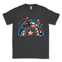 Smoke American rainbow 4th of july Classic Tee - CowGirlArtShop