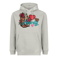 Moon Dust valentines day howdy and boots Heavyweight Hoodie - AdoDesignShop