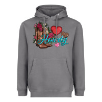 Storm valentines day howdy and boots Heavyweight Hoodie - AdoDesignShop