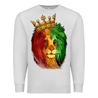 Dove Grey Juneteenth Lion King Premium Sweatshirt - LillyAllenDesigns