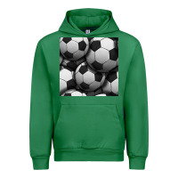 Emerald soccer seamless pattern Urban Hoodie - BundleAndBundleShop
