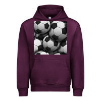 Mauve Wine soccer seamless pattern Urban Hoodie - BundleAndBundleShop
