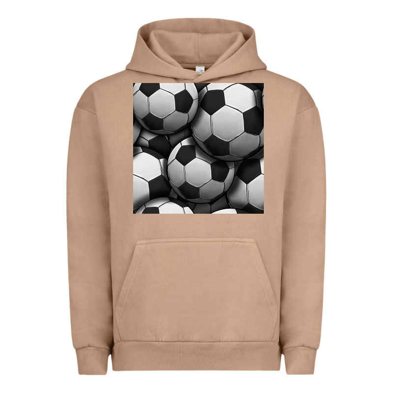 Soccer Seamless Pattern Urban Hoodie by BundleAndBundleShop | Teevron