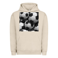 Pigment French Oak soccer seamless pattern Urban Hoodie - BundleAndBundleShop
