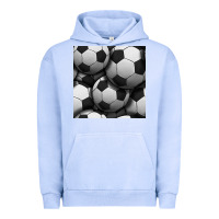 Pigment Grape Ice soccer seamless pattern Urban Hoodie - BundleAndBundleShop