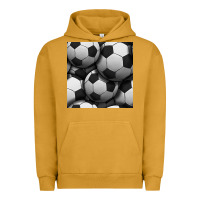 Pigment Peanut Butter soccer seamless pattern Urban Hoodie - BundleAndBundleShop