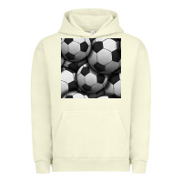 Pigment Pistachio soccer seamless pattern Urban Hoodie - BundleAndBundleShop
