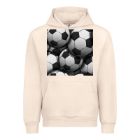 Sandshell soccer seamless pattern Urban Hoodie - BundleAndBundleShop