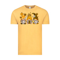 Vintage Mustard bumble bee gnomes Vintage Tee - Zillion Design Studio