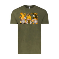 Vintage Olive bumble bee gnomes Vintage Tee - Zillion Design Studio