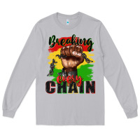 Moon Dust Breaking every chain juneteenth Long Sleeve Tee - Zillion Design Studio