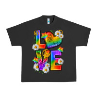 Pigment Black pride love Urban Heavy Tee - texasbilliewilder