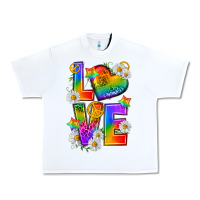 White pride love Urban Heavy Tee - texasbilliewilder