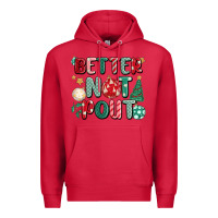 Cardinal better not pout Premium Hoodie - MaliasSmallBusiness