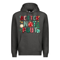Charcoal Heather better not pout Premium Hoodie - MaliasSmallBusiness