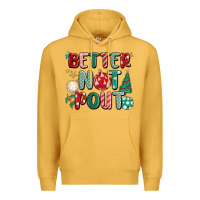 Mustard better not pout Premium Hoodie - MaliasSmallBusiness