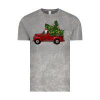 Cloud Rock Christmas Farm Truck With Baby Sheep Vintage Tee - RanaPortraitStore