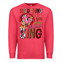 Cardinal wild thing you make my heart sing Premium Sweatshirt - NancyCooperArtShop