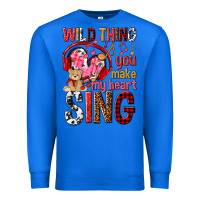 True Royal wild thing you make my heart sing Premium Sweatshirt - NancyCooperArtShop