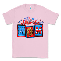 Bubblegum Pink American mom Classic Tee - Neo Western