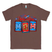 Chestnut American mom Classic Tee - Neo Western