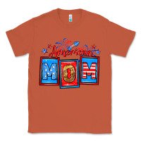 Copper American mom Classic Tee - Neo Western