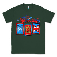 Sports Green American mom Classic Tee - Neo Western