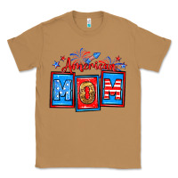 Toasted Coconut American mom Classic Tee - Neo Western