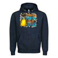 Navy whiskey bent hell bound Zipper Hoodie - CowhideDigitalArt