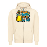 Sandshell whiskey bent hell bound Zipper Hoodie - CowhideDigitalArt