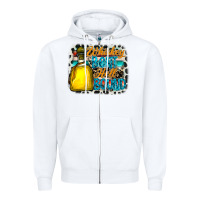 White whiskey bent hell bound Zipper Hoodie - CowhideDigitalArt
