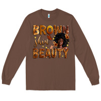 Chestnut brown skin beauty Long Sleeve Tee - Zillion Design Studio