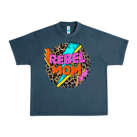Midnight Navy rebel mom Urban Heavy Tee - Zillion Design Studio