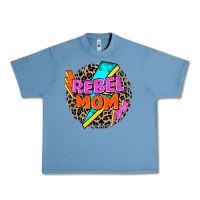 Pebble Blue rebel mom Urban Heavy Tee - Zillion Design Studio