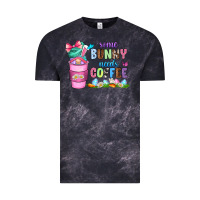 Cloud Black some bunny needs coffee with gnomes Vintage Tee - Zillion Design Studio
