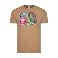 Vintage Coffee some bunny needs coffee with gnomes Vintage Tee - Zillion Design Studio