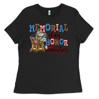 Black memorial day honor and remember Ladies Tee - AdoDesignShop