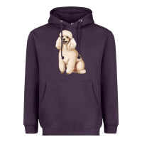 Plum standart poodle Heavyweight Hoodie - Artiststas