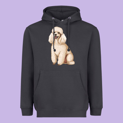Standart Poodle Heavyweight Hoodie Designed By Artiststas