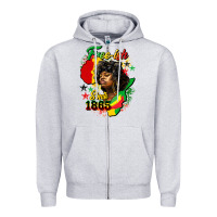 Free Ish Since 1865 Zipper Hoodie | Teevron