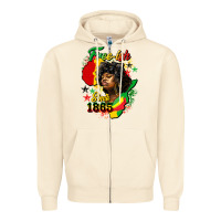 Sandshell free ish since 1865 Zipper Hoodie - HRA Design Shop