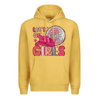 Antique Gold let s go girls Premium Hoodie - MaliasSmallBusiness