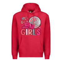Cardinal let s go girls Premium Hoodie - MaliasSmallBusiness