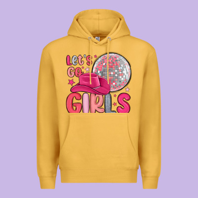 Let S Go Girls Premium Hoodie Designed By Maliassmallbusiness