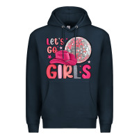 Navy let s go girls Premium Hoodie - MaliasSmallBusiness