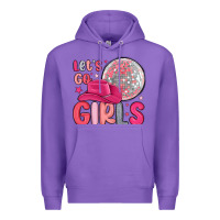 Purple let s go girls Premium Hoodie - MaliasSmallBusiness