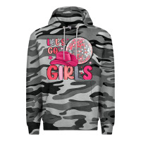 Slate Camo let s go girls Premium Hoodie - MaliasSmallBusiness