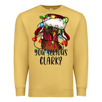 Antique Gold you serious clark Christmas vacation rooster Premium Sweatshirt - Jasminsmagicworld